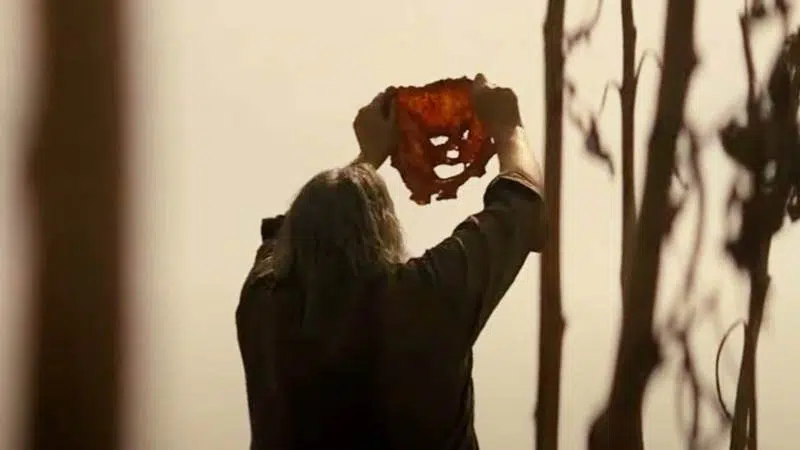 Leatherface in Texas Chainsaw Massacre