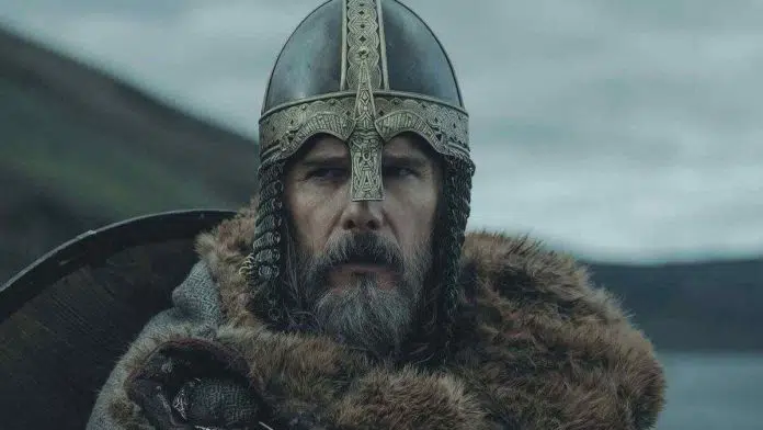 The Northman Based On Norse mythology Ethan Hawke as King Aurvandil War-Raven