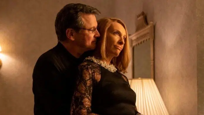 The Staircase Episode 1 2 3 Recap Ending Explained Colin Firth as Michael Peterson and Toni Collette as Kathleen