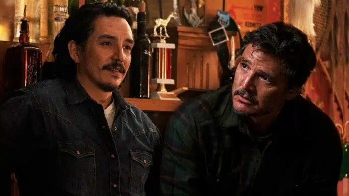 Pedro Pascal as Joel Miller and Gabriel Luna as Tommy Miller In The Last of Us Episode 6