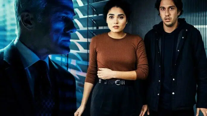 The Consultant Review Christoph Waltz as Regus Patoff, Brittany O'Grady as Elaine and Nat Wolff as Craig