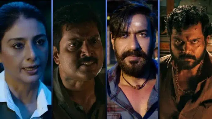 Bholaa Vs Kaithi Ajay Devgn as Bholaa, Tabu as IPS Diana Joseph, Karthi as Dilli, Narain as Inspector Bejoy