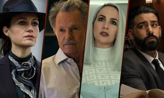 Mike Flanagan Netflix Series The Fall Of The House Of Usher Review Verna, Roderick, Napoleon, and Camille