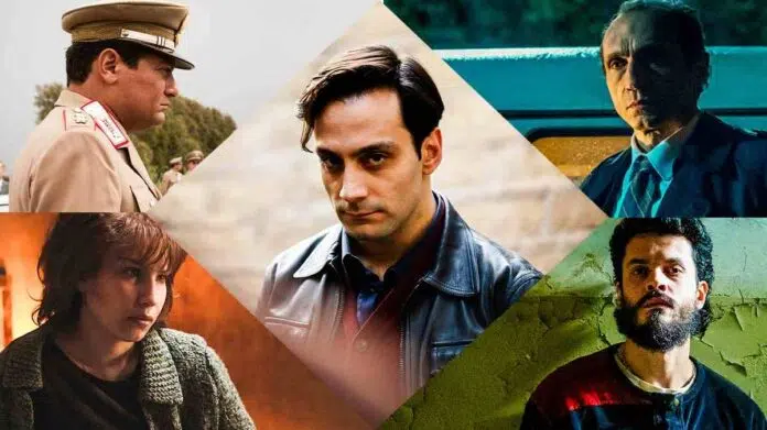 The Monster Of Florence Ending Explained Vincenzo Barbara Locci, Salvatore Vinci, Stefano Mele, and Francesco Vinci